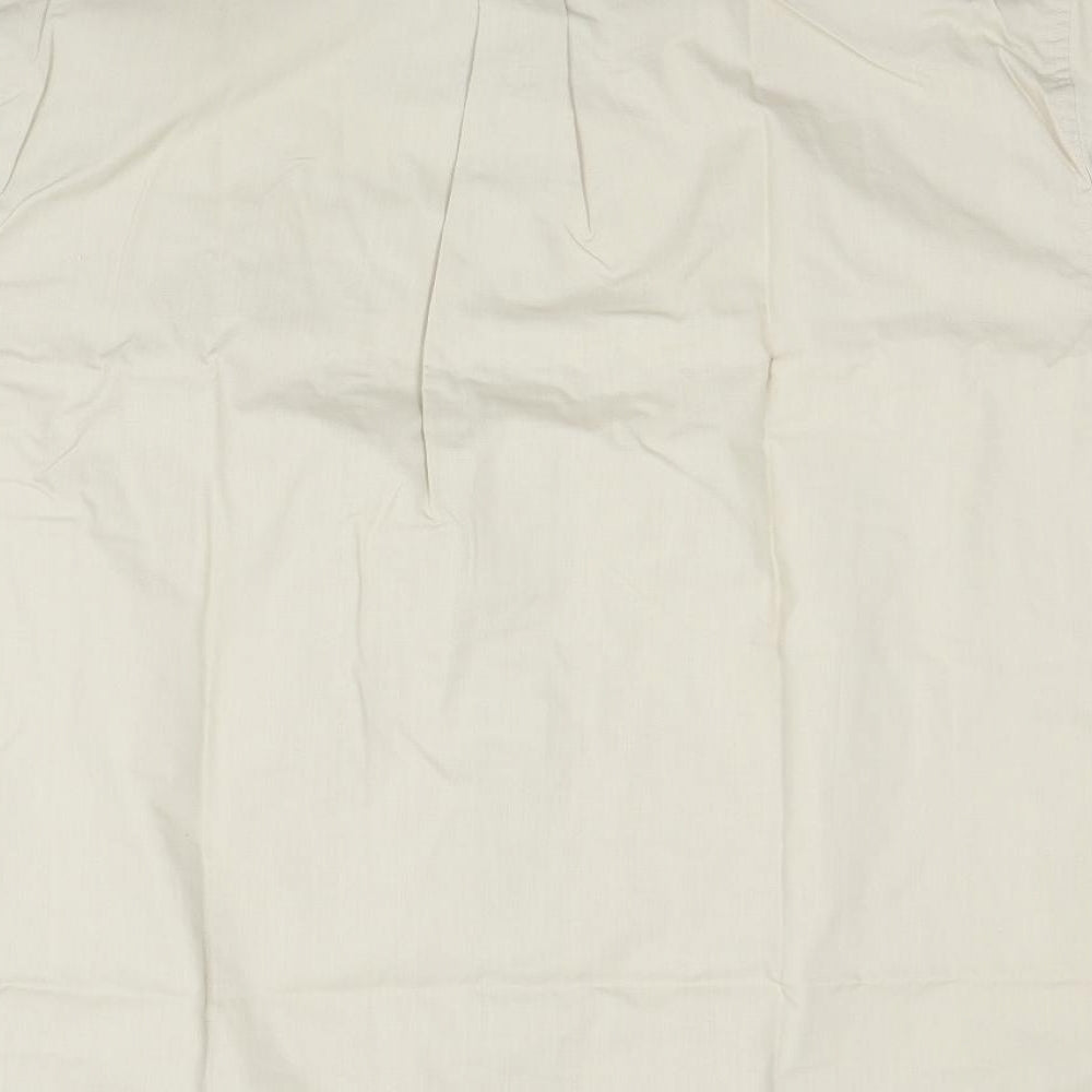 Walton Mens Beige Button-Up Size XL