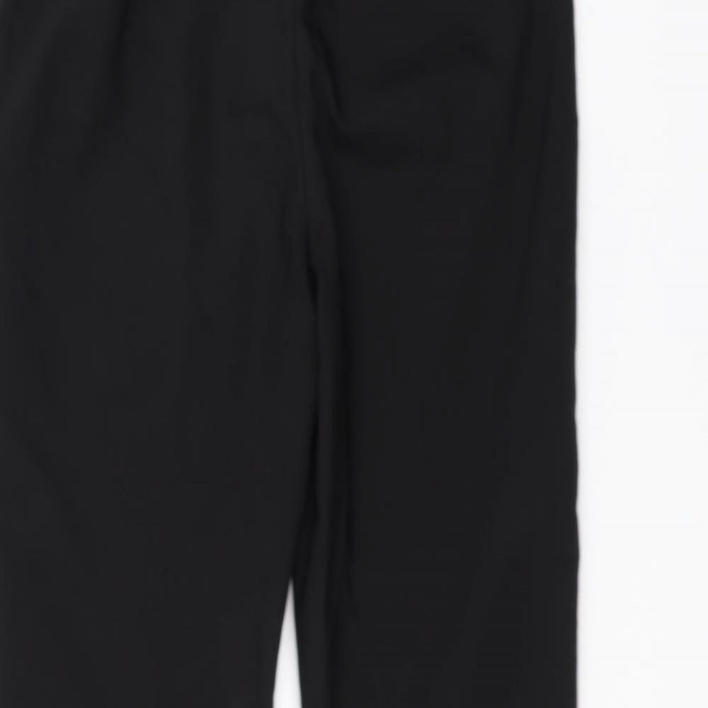 Womens UK Size 6 H&M Regular Fit Black Trousers