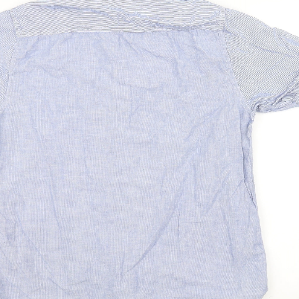 NEXT Boys Blue Basic Button-Up Size 15 Years