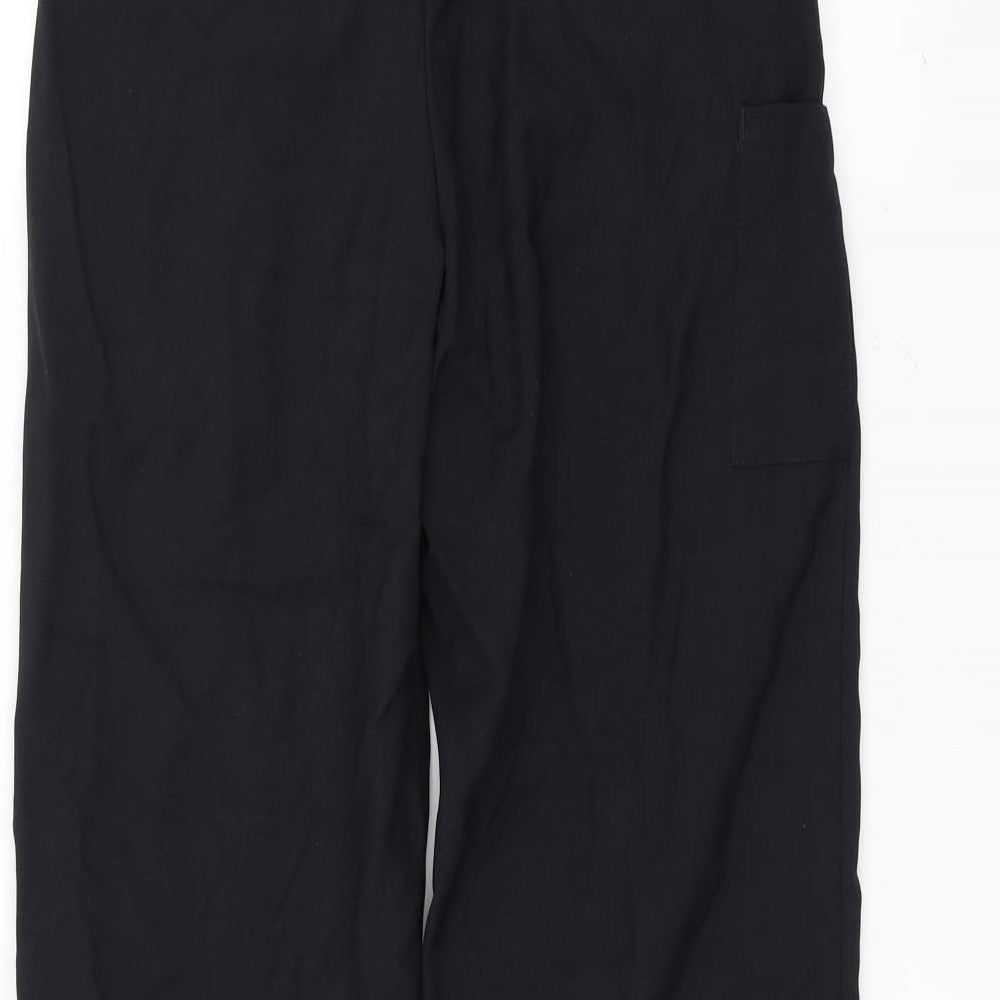 Dimensions Mens Black Trousers Size 28 L29 in