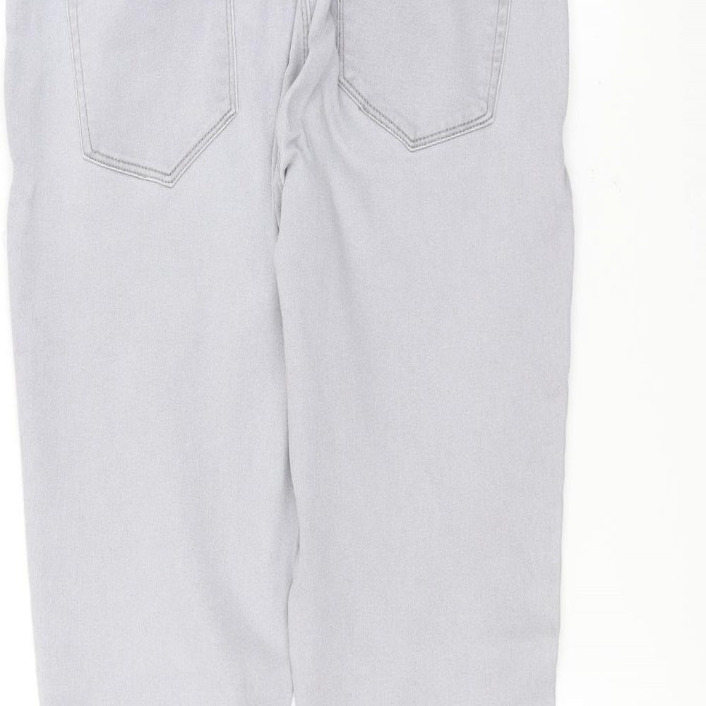 Denim CO Womens Blue Straight Jeans Size 14 L28 in