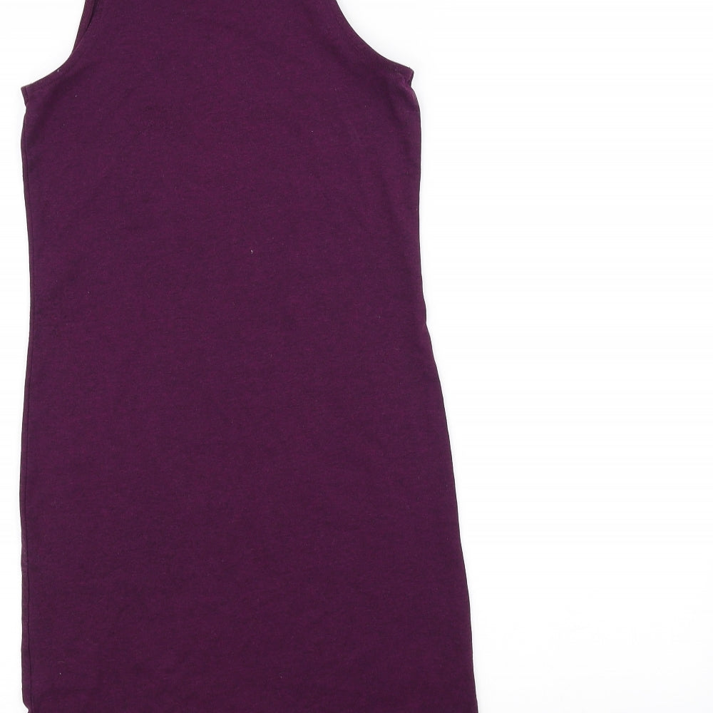 H&M Womens Purple Pencil Dress Size S
