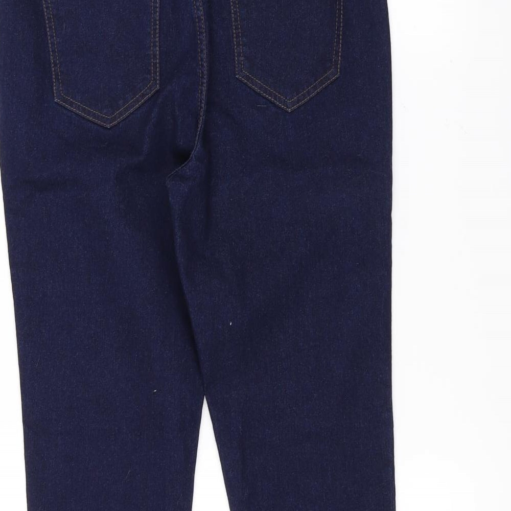 New Look Womens Blue Skinny Jeans Size 12 L26 in