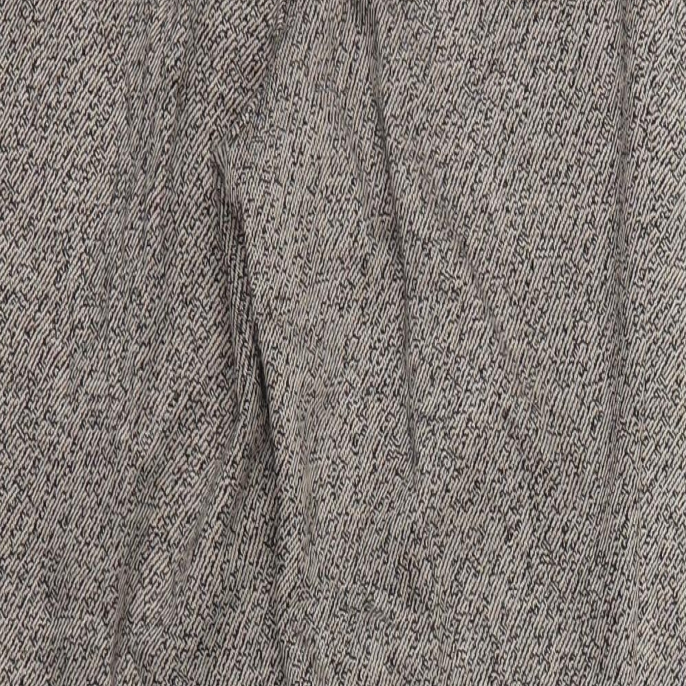 Womens UK Size 12 Roman Regular Fit Brown Trousers