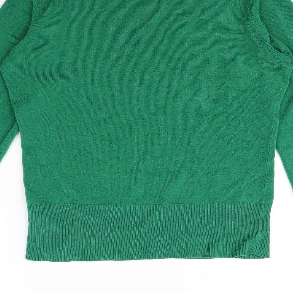 Womens UK Size 12 NEXT Green Pullover Sweatshirt