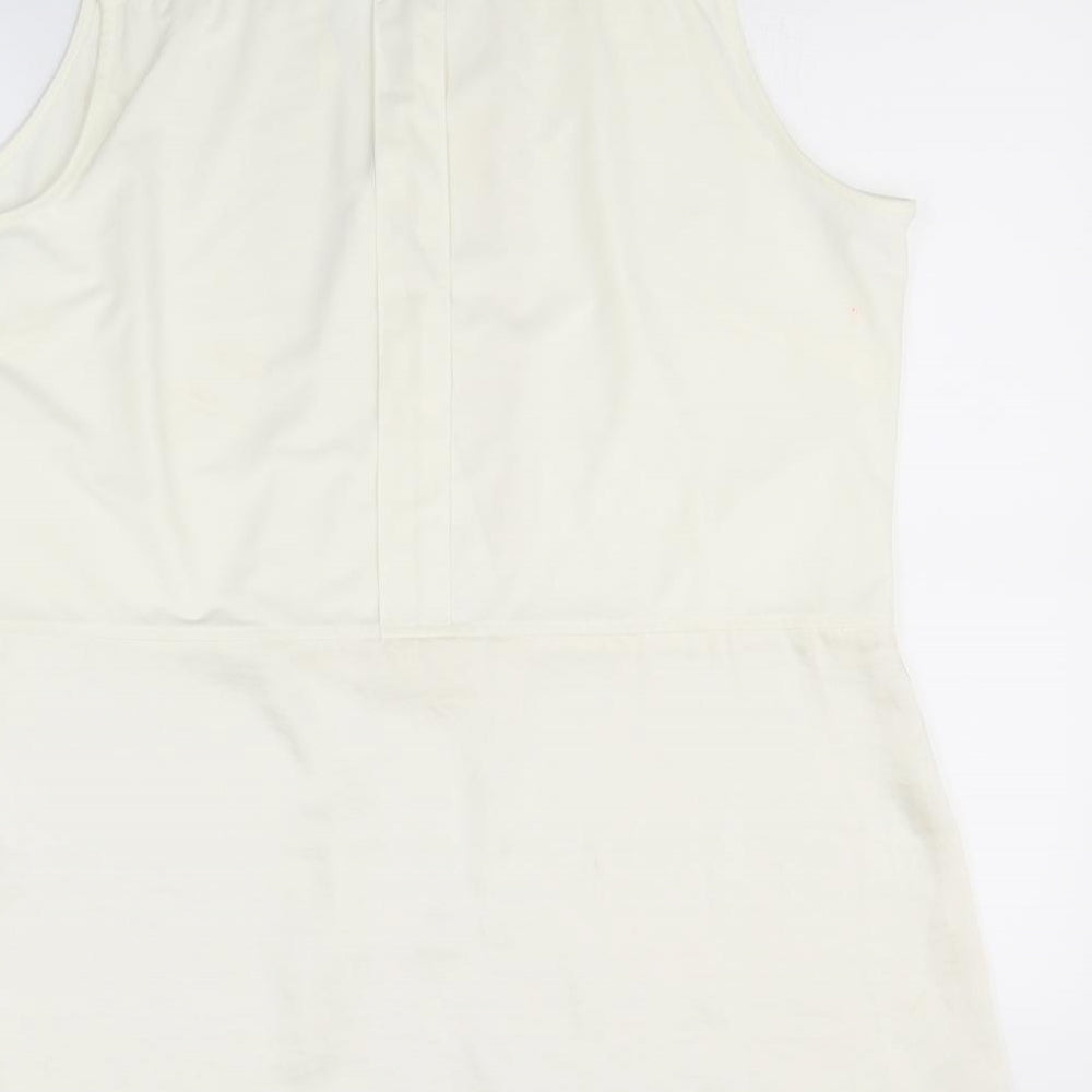 Womens UK Size 20 NEXT Ivory Basic Blouse