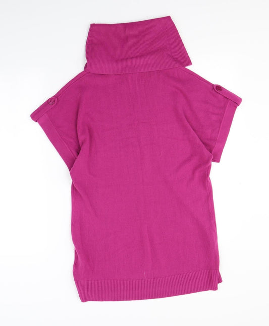 Sarah Hamilton Womens Purple Pullover Jumper Size L