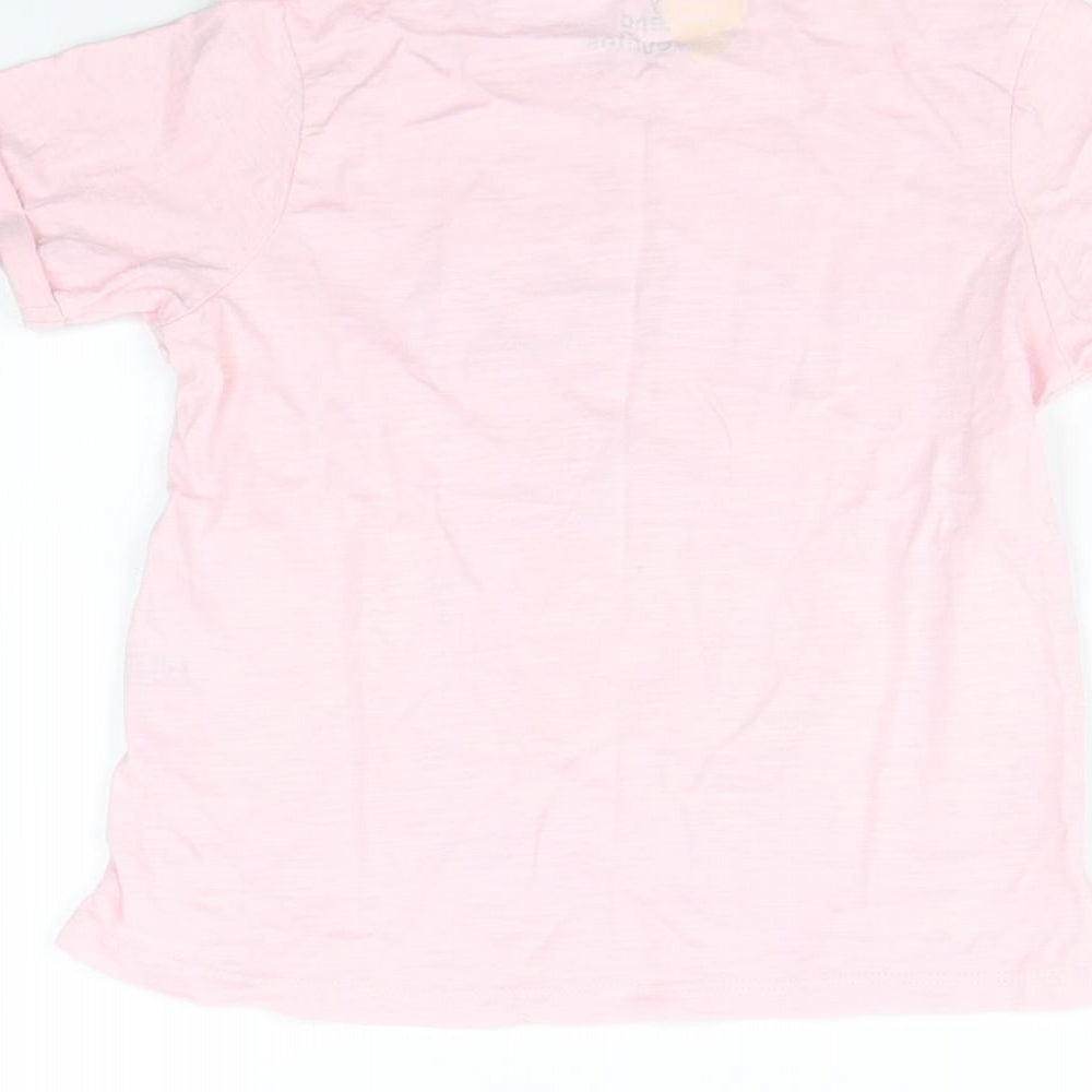 My Weekend Favourites Girls Pink Basic T-Shirt Size 6 Years
