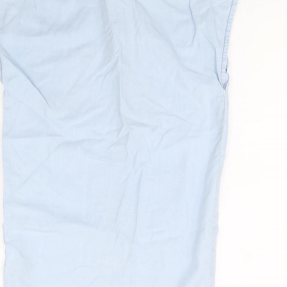 NEXT Girls Blue Basic Button-Up Size 7 Years