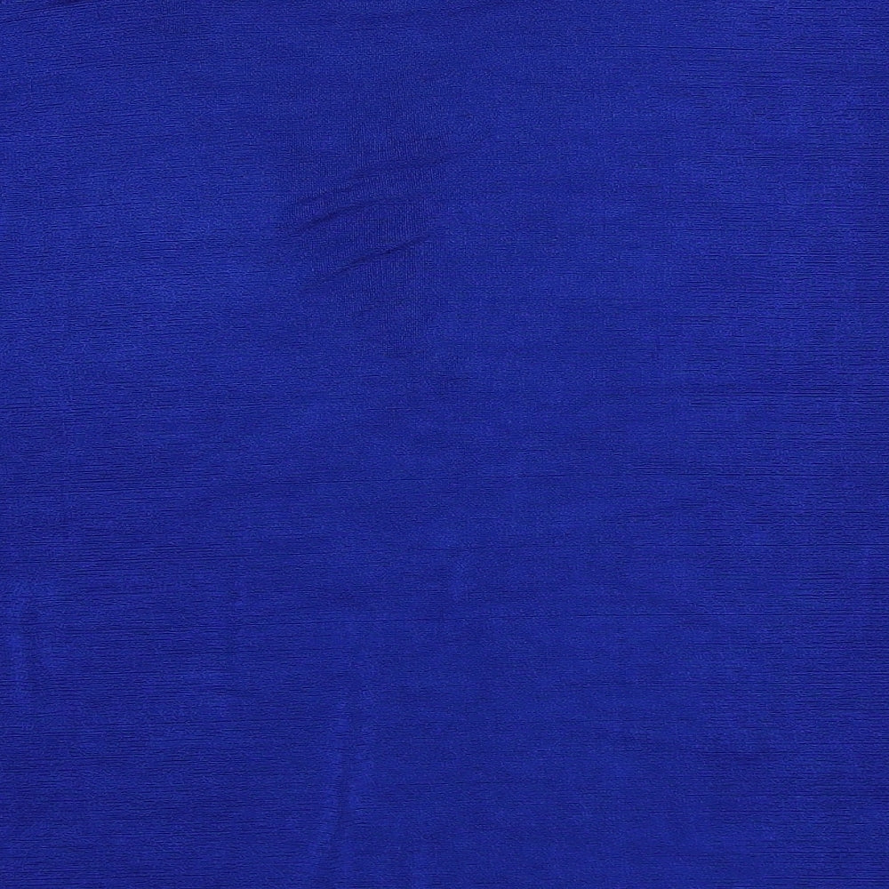 Womens UK Size XL Preworn Blue Basic T-Shirt