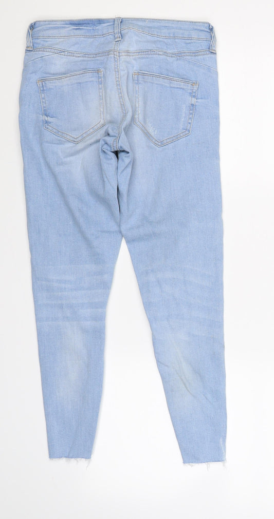 Denim Co Womens Blue Denim Skinny Jeans Size 4 L23 in