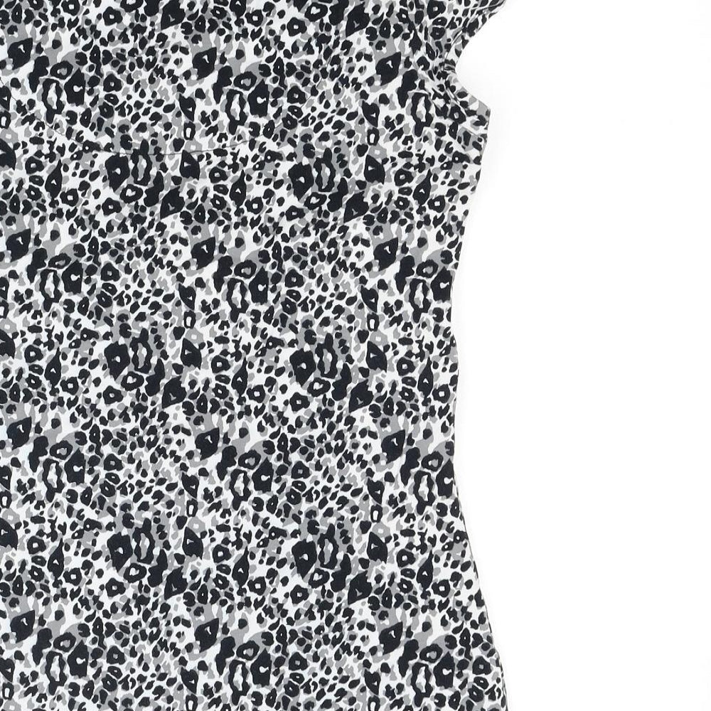 Womens UK Size 12 NEXT Black Basic Tank