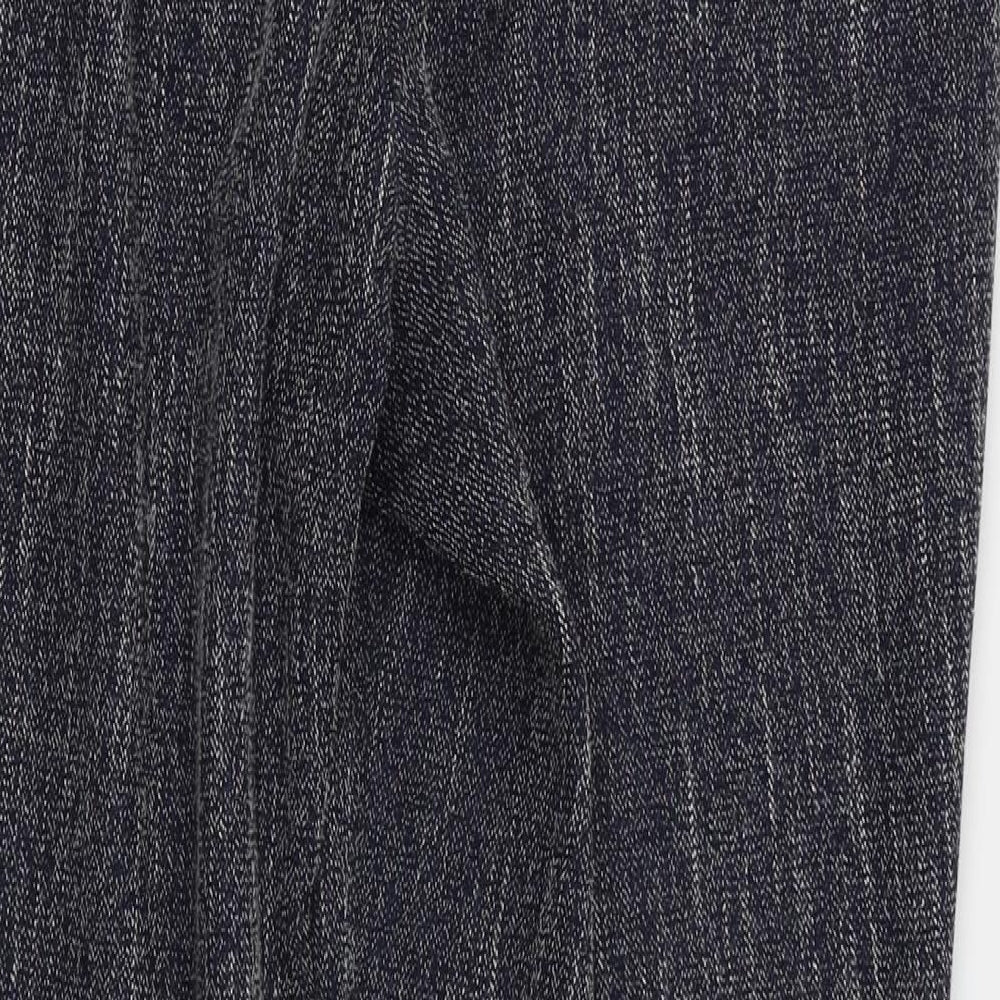 Womens UK Size 12 NEXT Regular Fit Blue Trousers
