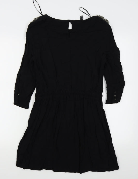 Mango Womens Black Fit & Flare Size 10