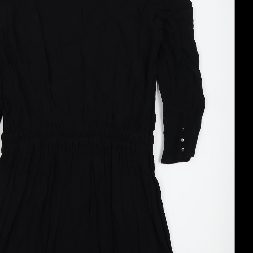 Mango Womens Black Fit & Flare Size 10