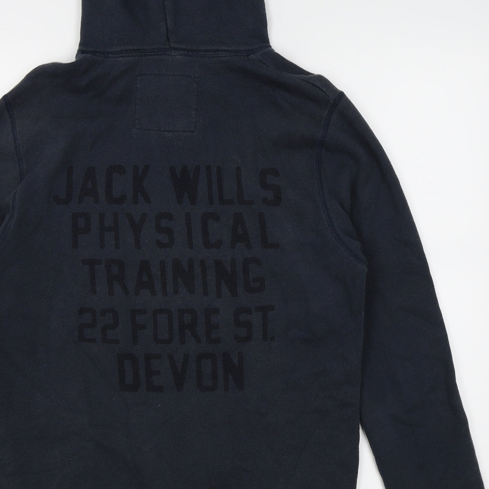 Jack Wills Mens Blue Pullover Jumper Size XS