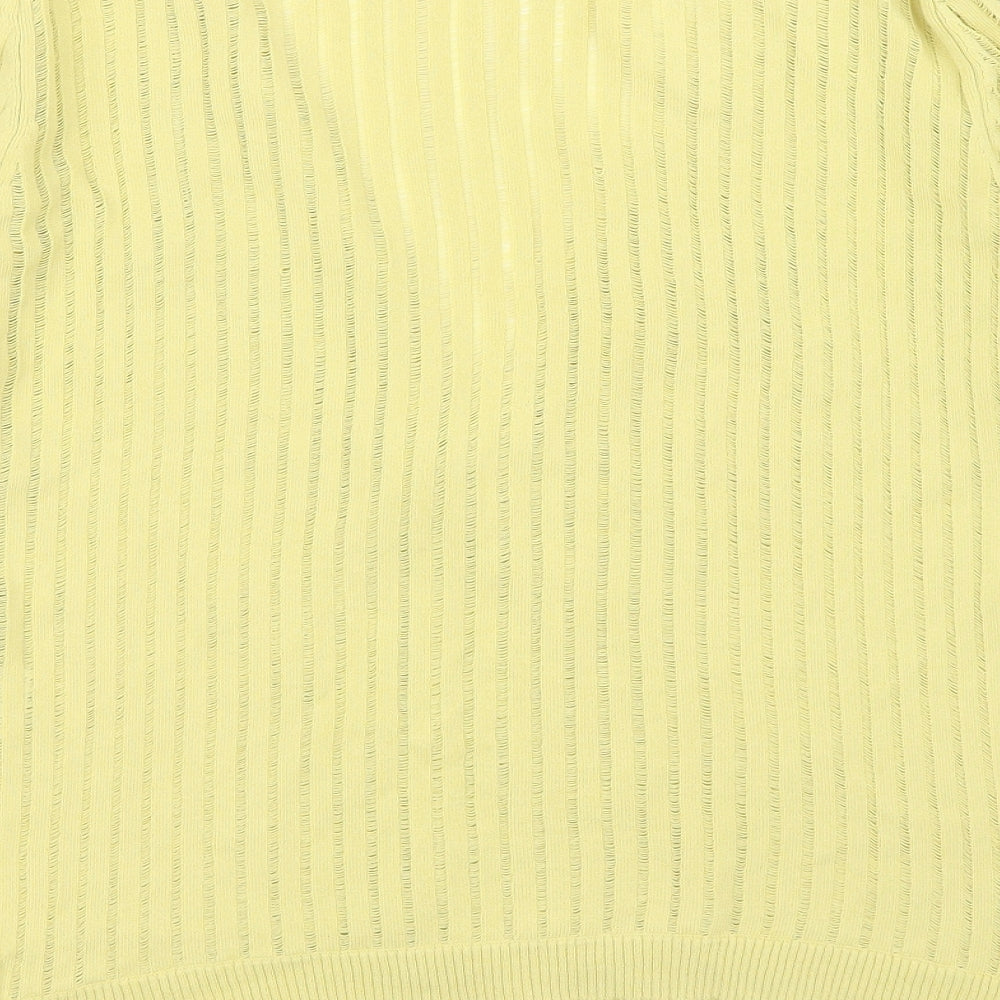 Reflections Womens Green Cardigan Jumper Size L