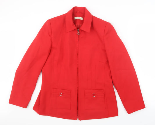 Womens UK Size 14 Classics Red Jacket