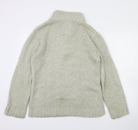 Mens UK Size S Easy Beige Pullover Sweatshirt