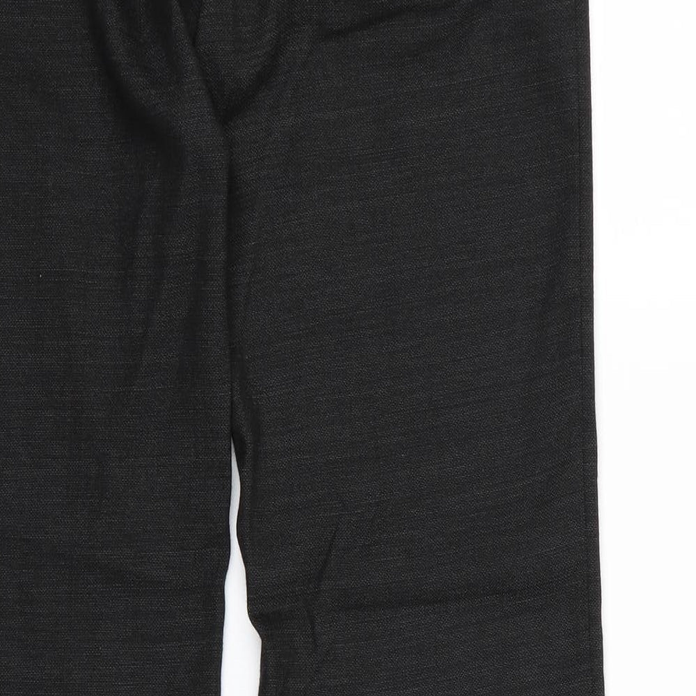 Monsoon Womens Grey Rayon Dress Pants Trousers Size 12 L31 in
