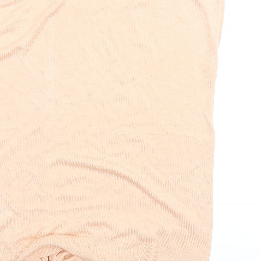 M&S Womens Pink Basic Blouse Size 12