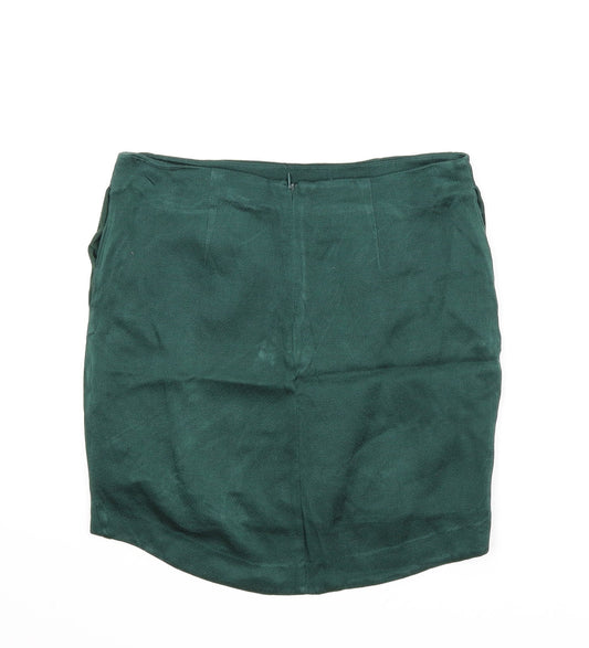 FOREVER 21 Womens Green   Straight & Pencil Skirt Size S