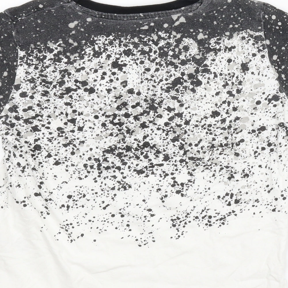 Primark Boys Grey Basic T-Shirt Size 5-6 Years - Flecked