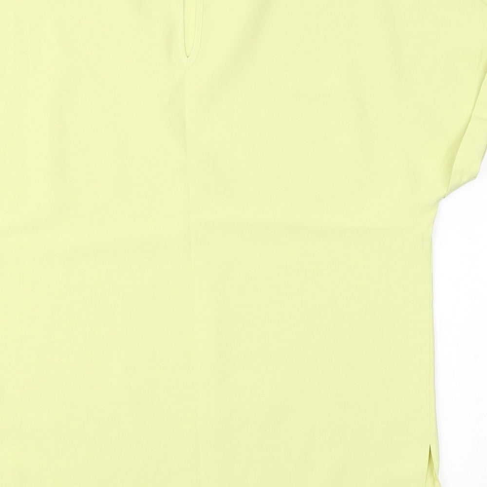 Womens UK Size 12 New Look Green Basic Blouse