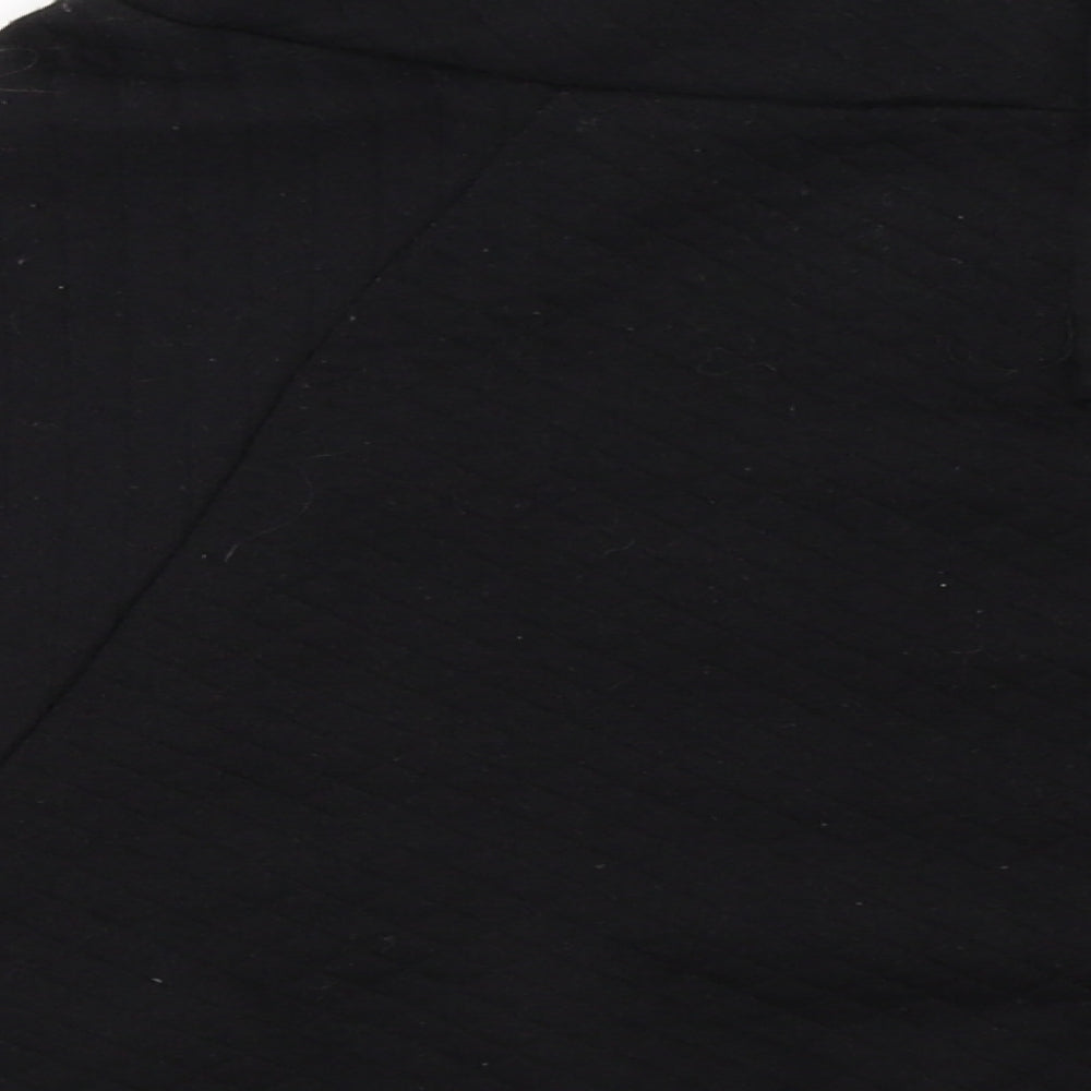 H&M  Womens Black   A-Line Skirt Size S