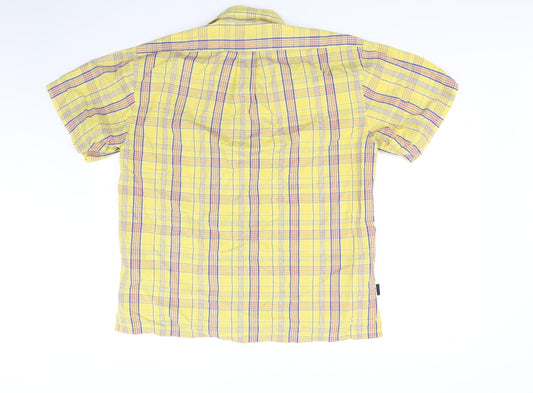 CAPSULE Mens White Button-Up Size M