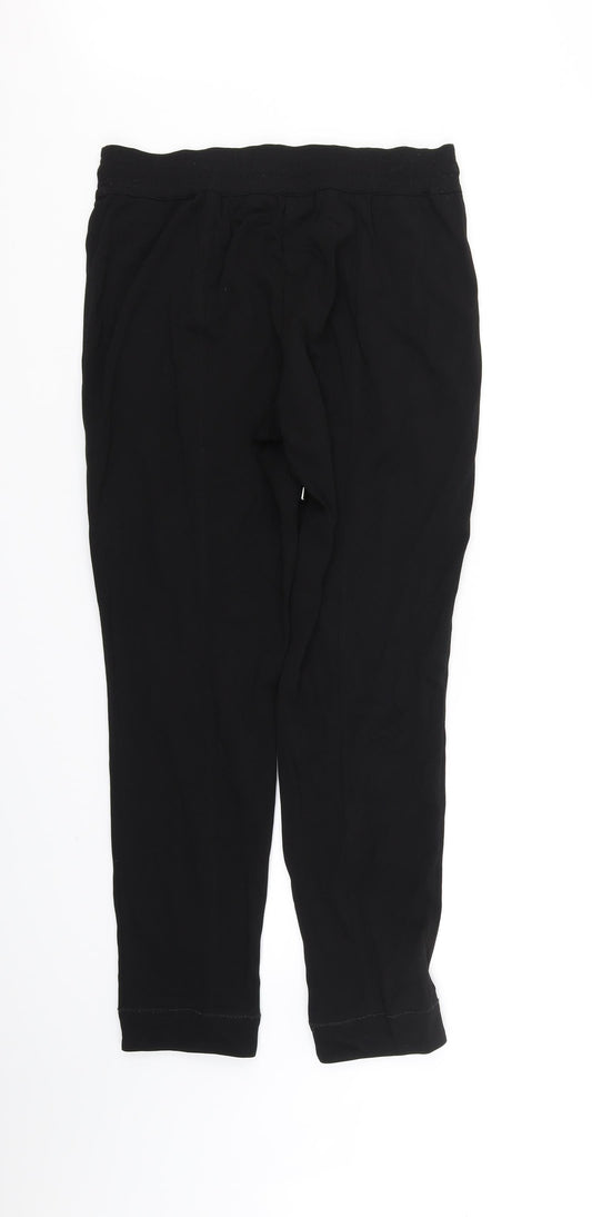 Betty Barclay Womens Black Jogger Trousers Size 30 in L31 in