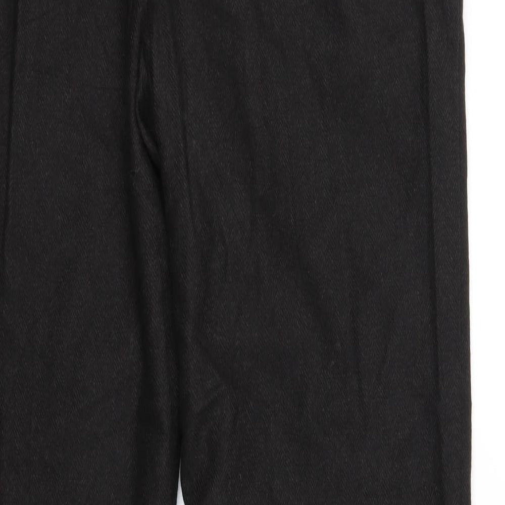 Womens UK Size 14 Marks and Spencer Regular Fit Beige Trousers