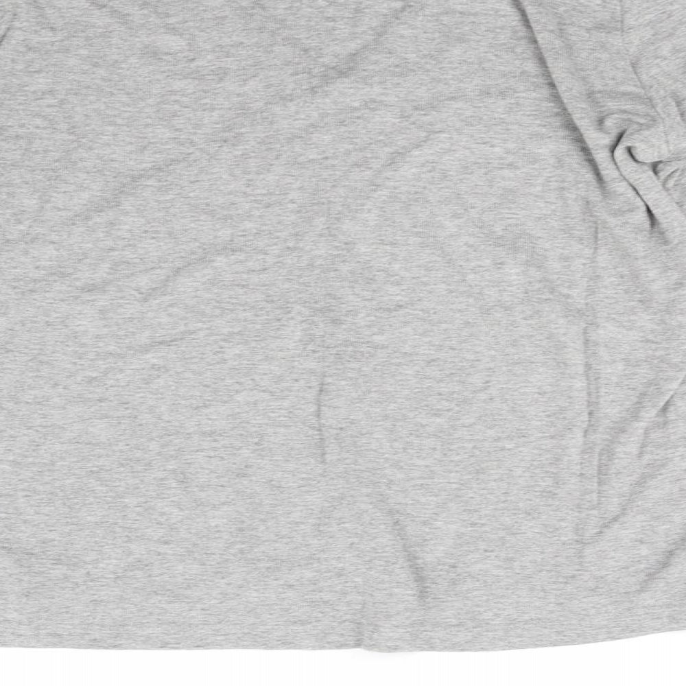 Womens UK Size 14 Dorothy Perkins Grey Basic T-Shirt