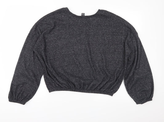 Primark Womens Grey Pullover Jumper Size M