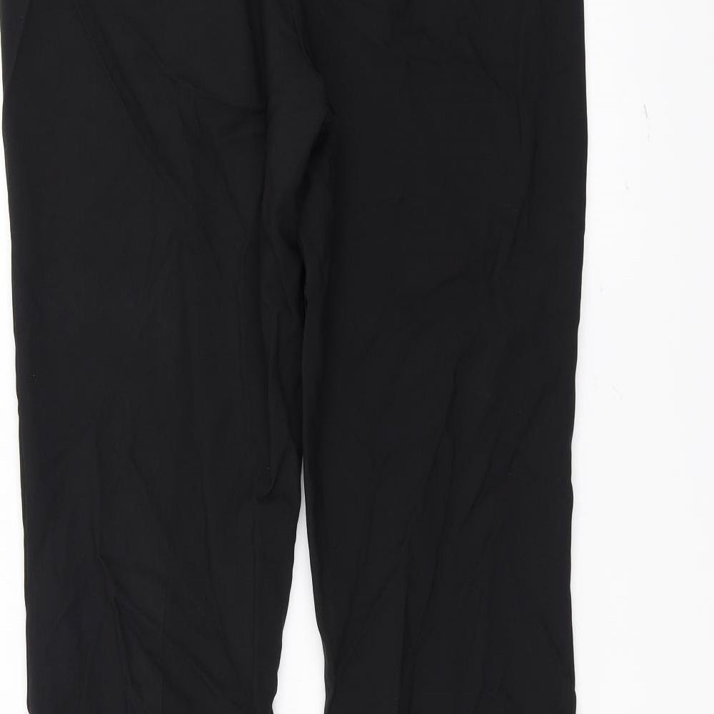 Womens UK Size 14 Dorothy Perkins Regular Fit Black Trousers