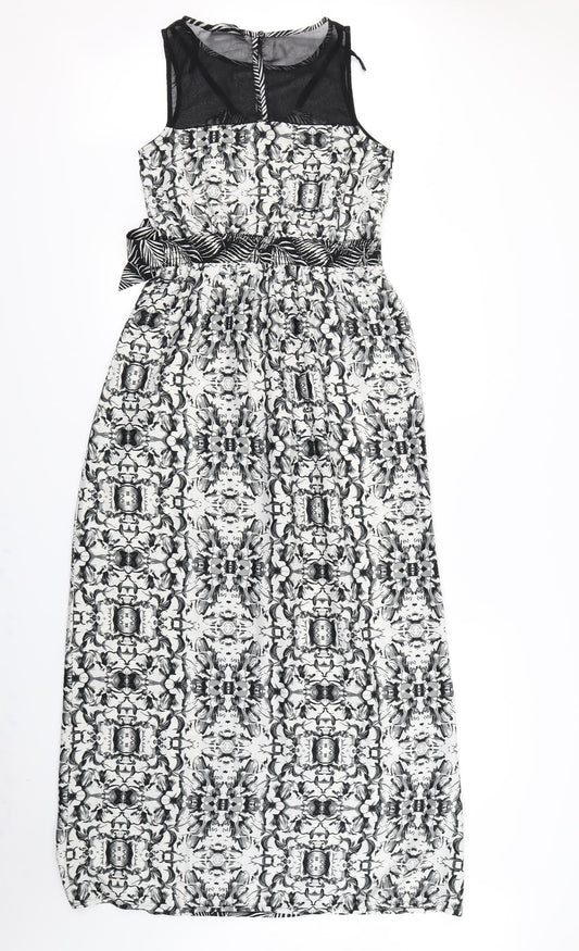 Dorothy Perkins Womens Black Maxi Size 10