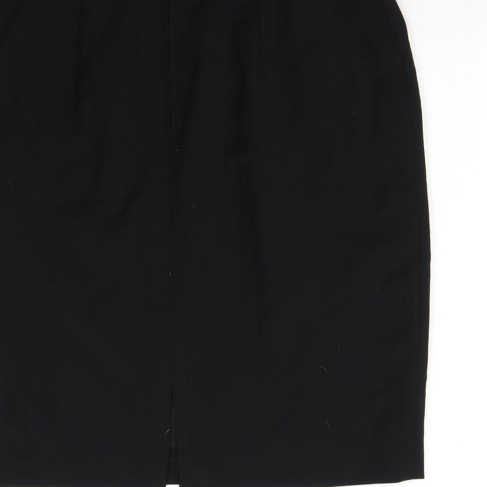 Gerry Weber Womens Black Straight & Pencil Skirt Size 14