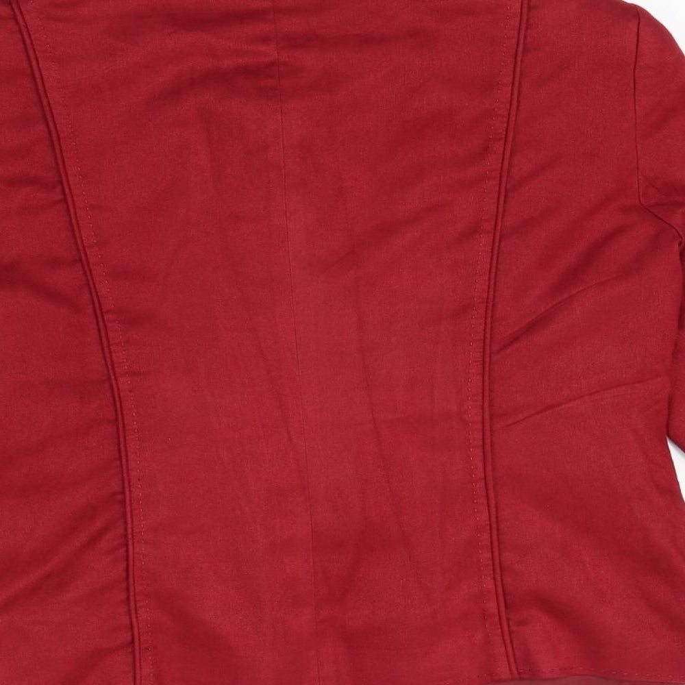 Womens UK Size 16 BHS Red Jacket