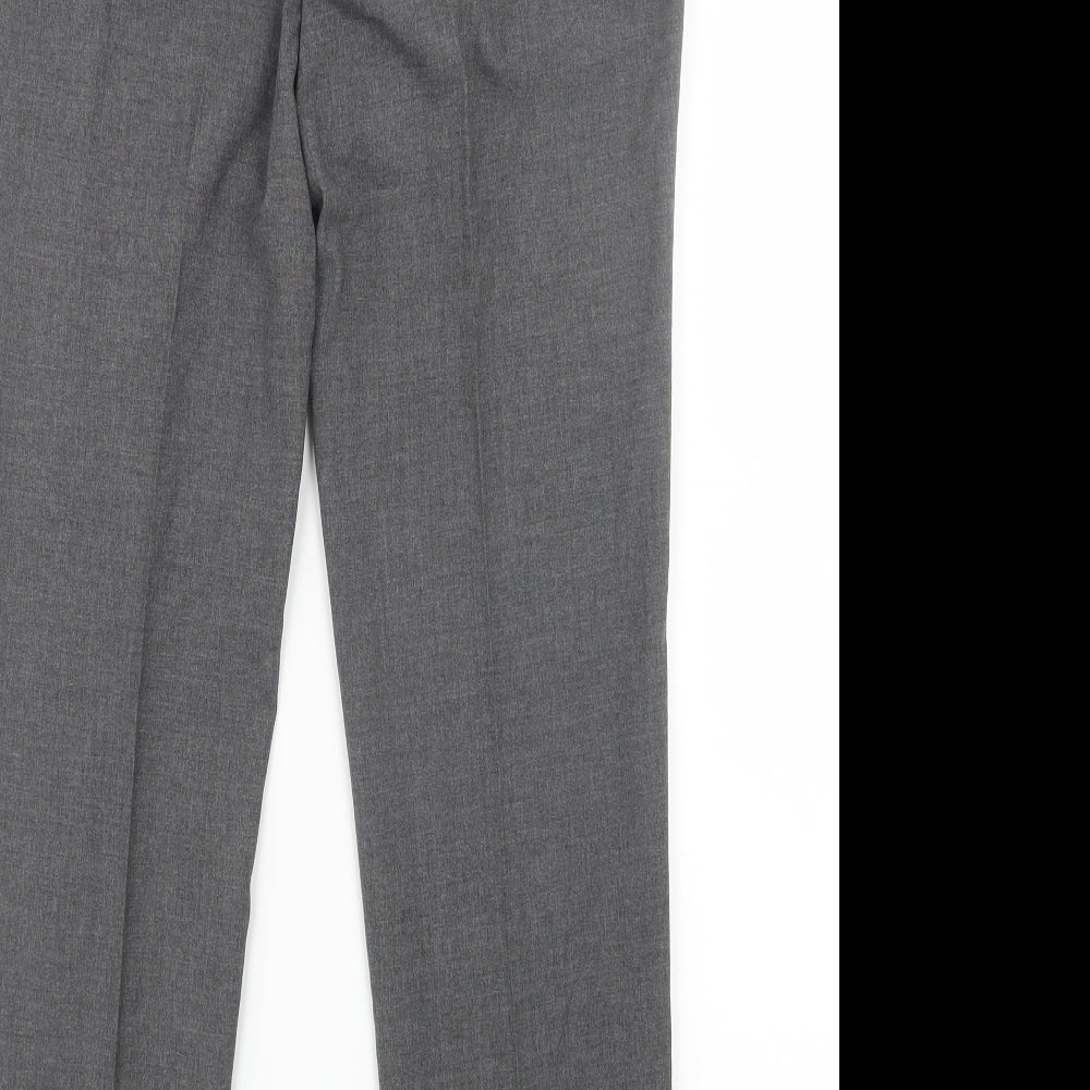 Marks and Spencer Mens Grey Trousers Size 31 in L28 in