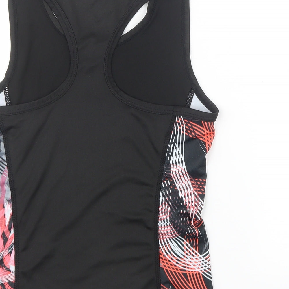 Young Dimension Girls Black Basic Tank Size 10-11 Years
