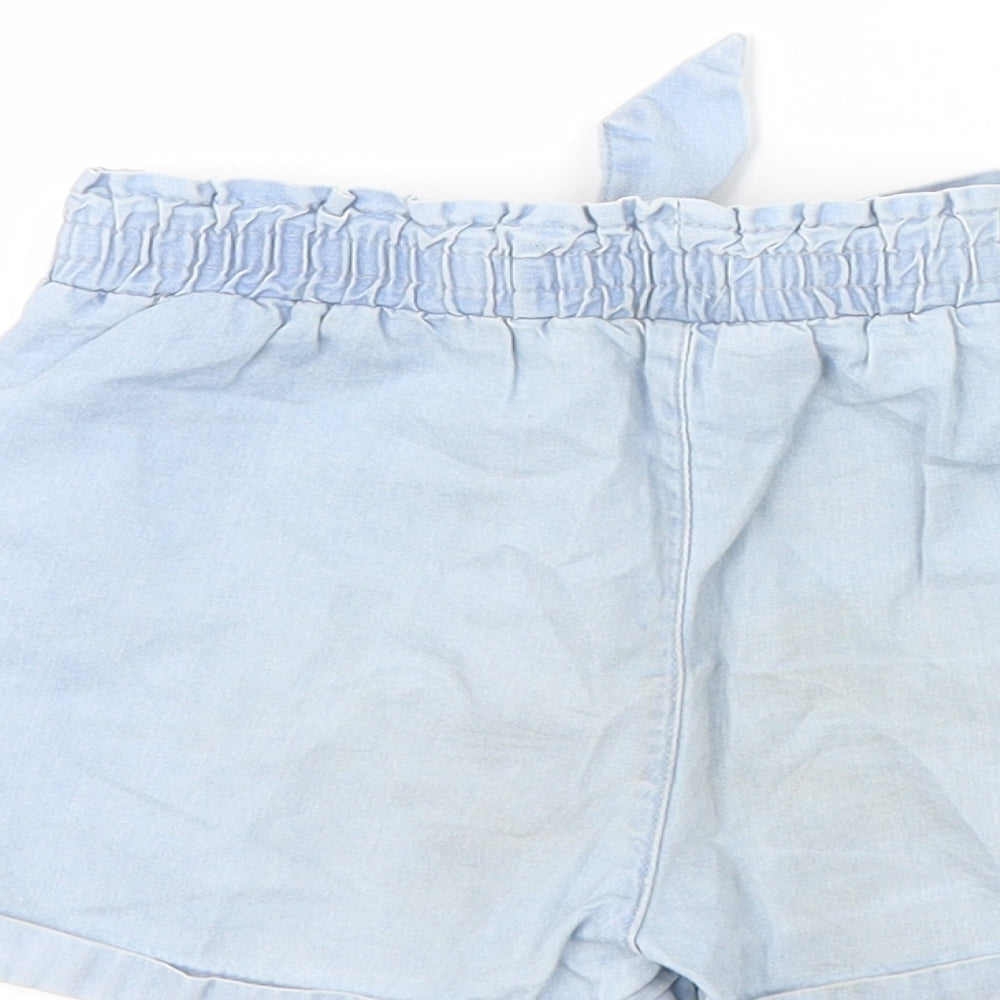 Young Dimension Girls Blue Hot Pants Shorts Size 4-5 Years