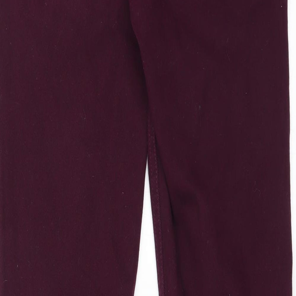 Primark Womens Purple Denim Skinny Jeans Size 28 in L32 in