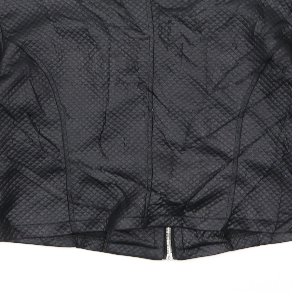 Womens UK Size L Preworn Black Jacket