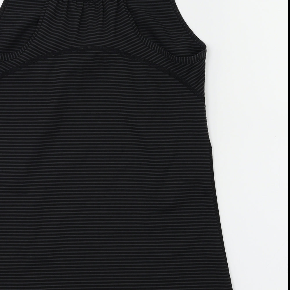 Womens UK Size M Preworn Grey Basic Tank