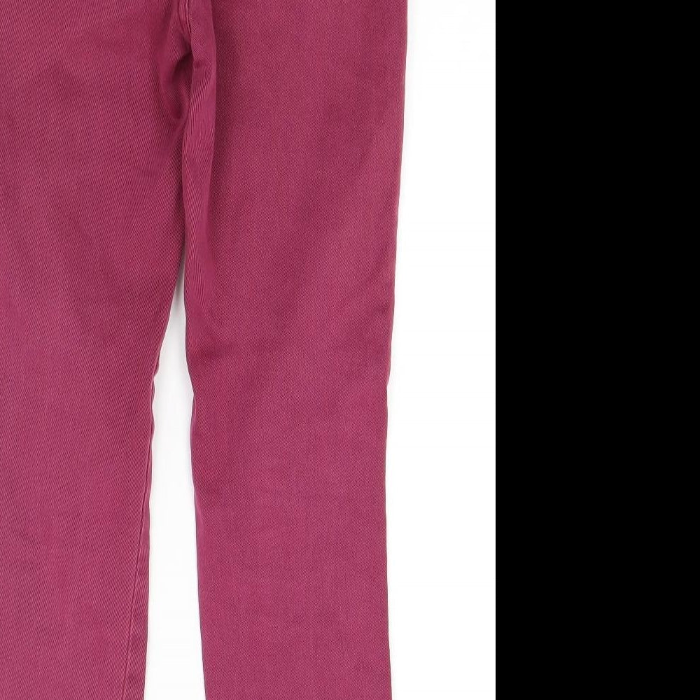 ASOS Womens Red  Denim Skinny Jeans Size 30 in L28 in