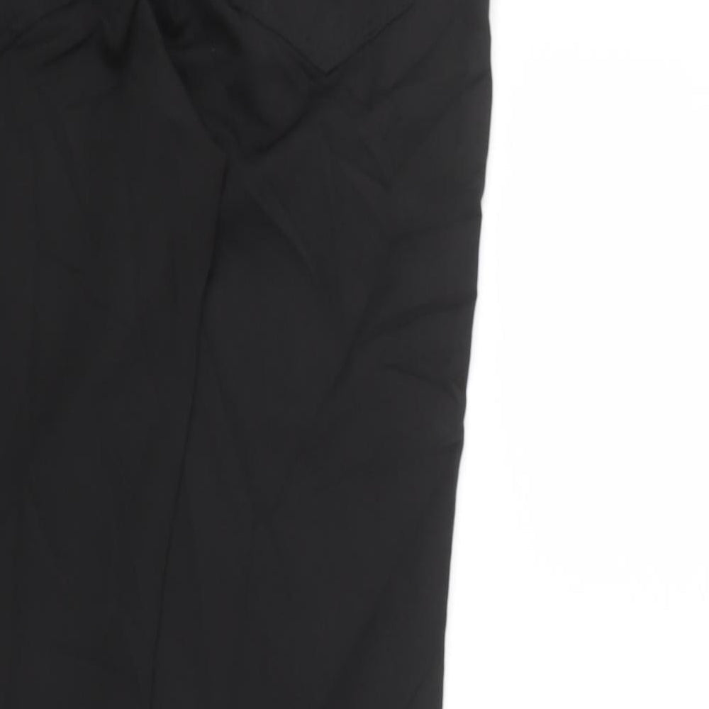 BAF Womens Black Trousers Size 10 L28 in - pocket detail