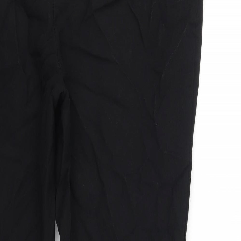 Womens UK Size 14 Atmosphere Regular Fit Black Trousers