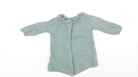 H&M Green Cardigan Jumper Size 6-9 Months