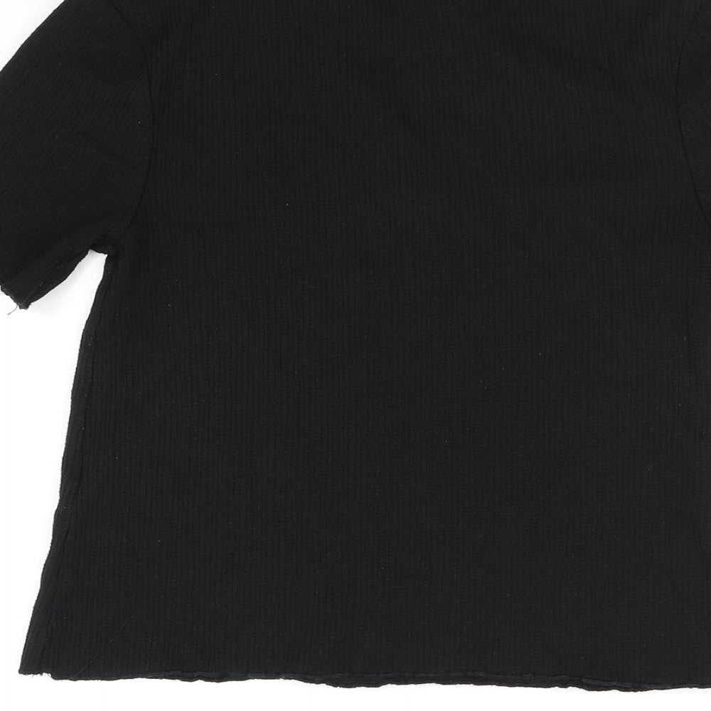 Womens UK Size 12 Select Blue Basic T-Shirt