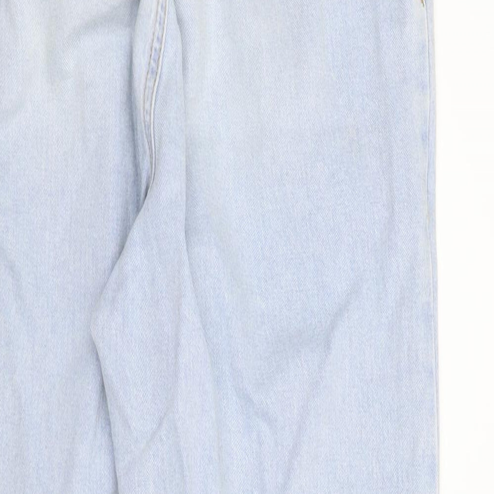 Denim Co Womens Blue Denim Tapered Jeans Size 10 L26 in